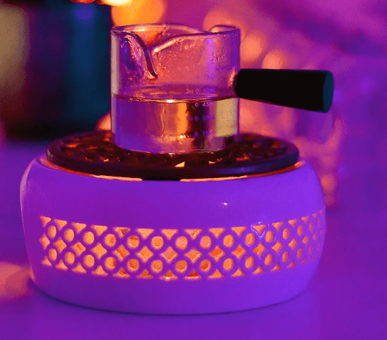 Reiki healing treatment room